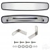 Mirror, Stainless Steel, 180 Degree Convex Roof Mount