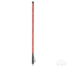 LED Whip Light Stick, 4' RGB Wrapped with remote Control Color (1)