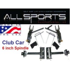 Club Car  Spindle Lift and Tire Package