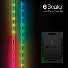 Extreme Strips - 6 Seat Cart + LED Controller